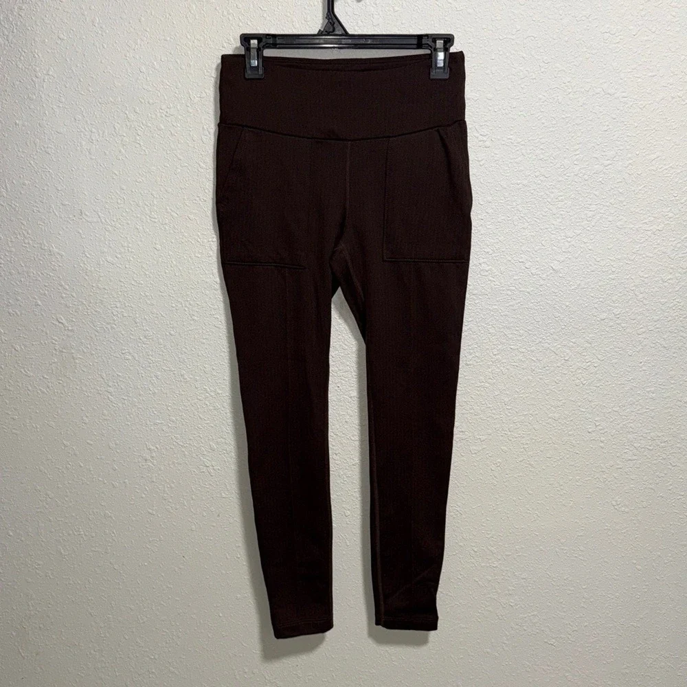 Mondetta brown stretch leggings pants‎ sz small